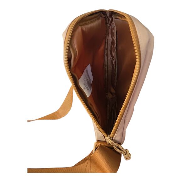 Nike Jordan Hesi Crossbody Sling Bag Unisex Shoulder Bag Tan Mini Backpack NWT - Picture 7 of 9